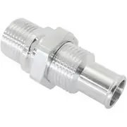 Aeroflow Billet Bulkhead Inserts #10 ACfitting to 5/8" Barb Polished - AF88-2012
