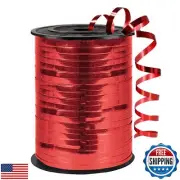 500 Yard Premium Red Curling Ribbon,Curling Ribbon for Gift Wrapping Balloon