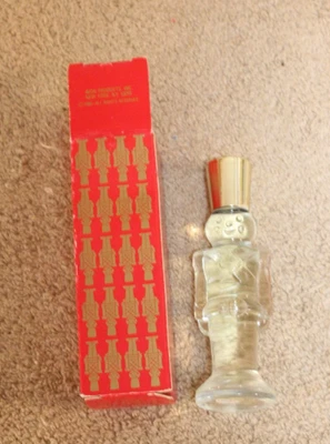Vintage Avon Cologne -Charisma-Toy Soldier Bottle .75 fl oz splash perfume FULL