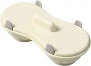 Ｂｅｓｇａ Microwave Egg Poacher Kitchen Tool Practical Poached Egg Cooker with Lid, White