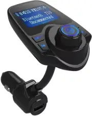 Car Bluetooth FM Transmitter Radio Adapter Car Kit T10 with Handsfree Calling