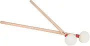ERINGOGO 2Pcs Percussion Felt Drumsticks with Wooden Handle Durable Drum Stick Accessory for Timpani and Snare Drums Felt Hammer for Enhanced Sound