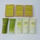 Lot of 8 Crabtree & Evelyn Verbena Lavender Travel Soap Shampoo Conditioner