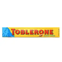 在飛比找樂天市場購物網優惠-TOBLERONE 瑞士三角脆杏仁巧克力(100g/盒) [
