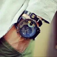 在飛比找ETMall東森購物網優惠-韓國ulzzang大表盤原宿風復古手表男學生韓版簡約時尚潮流
