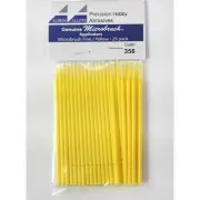 Albion Alloys Microbrush Applicators Fine x 25 Brushes