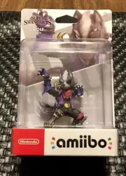Nintendo Amiibo Wolf Super Smash Bros Brand New Pristine First Print