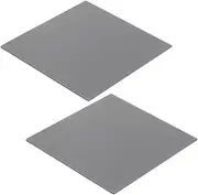 uxcell 2 Pack Thermal Pad 4.0W/m.K Insulated Heat Resistant High Temperature Resistant Silicone Cooling Pads 100x100x2mm for Laptop Computer Radiator, Grey
