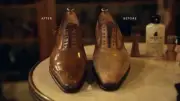Famaco FRANCE Luxury Shoe Care Kit Travel Set Shine Paste Applicator Brushes 4pc
