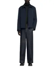 Sandro George Technical Quilted Jacket