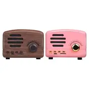 Vintage BT Speaker Multifunction Innovative Plug In Card Strong Bass Retro ZOK