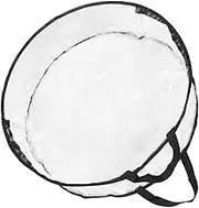 HOOTNEE Artificial Wreath Storage Bag Zippered Container for Christmas Halloween Decor Capacity with Carry Handles for Wreaths and Storage