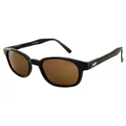 MF LOCKDOWN MOTORCYCLE SUNGLASSES BLACK FRAME DK BROWN LENS WITH FREE POUCH KD'S