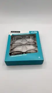 Design Optics By F.G Women's Fashion Reading Glasses A 3PK +1.75 DAMAGED BOX