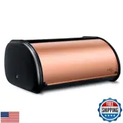 ENLOY Bread Box for Kitchen Countertop, Stainless Steel Bread Storage Bin for