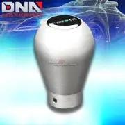NRG ANODIZED 50MM TYPE-R STYLE SHORT THROW 5/6-SPEED SHIFTER SHIFT KNOB SILVER
