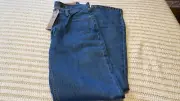 Levi's Men's 550 Relaxed Fit Jeans 32x36 Medium Stonewash NWT
