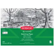 Derwent Academy Craft/Art Sketching Paper Pad A4 Landscape 30 Sheet 100Gsm