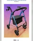 Rollator Walker, Mobility Walker, Disability Equipment, Slim Dual Height.