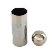 MAGIC TRICK & POCKET ILLUSION : STEEL BALL AND TUBE - AN INSTANT MAGIC ACT !