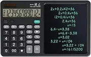 Suesacy ZH70 Handwriting Tablet Desktop Calculator Financial Accounting Calculator Office Writing Draft Memo Handwriting Tablet Easy Install Easy to Use