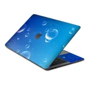 Skin Decal Wrap for MacBook Pro 13" Retina Touch water bubbles
