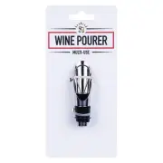 Wine Pourer and Bottle Stopper Set for Easy Aeration and Freshness Keeper