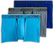 [Jockey] Men's Chafe Proof Pouch Microfiber 3" Trunk - 3 Pack