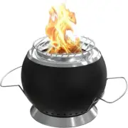 Tabletop Fire Pit, 9.9 X 10.63 Inches Portable Small Smokeless Fire Pit, Fueled