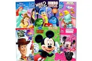 Disney Classics Coloring Book Set for Kids Bulk Activity Coloring Books Includes Mickey Mouse, Minnie, Princess Featuring Activities, Mazes, Games, Puzzles, and More