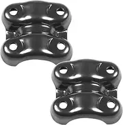 2x Rear Axle U Bolt Plate Compatible with Cadillac Escalade Chevrolet Silverado 1500 C1500 K1500 Tahoe Blazer GMC C1500 Yukon Replace 15592586