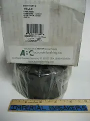* NEW - ACCURATE BUSHING CO., SMITH BEARING PART# YR-4-X YE-615