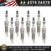 8x SP-509 Double Platinum Spark Plug For 12-17 EXPLORER 6.8 SUPER DUTY HJFS-24FP