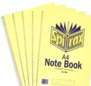 New Spirax No 595 A5 Notebook 297mm x 210mm (120 Pages) 7mm Ruled Spiral Bound!