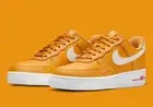 Nike Air Force 1 I Low 07 SE 40th Anniversary Yellow Ochre Sail Wom 9.5 Men 8
