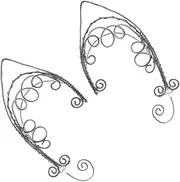 OATIPHO Unique Design Ear Cuffs Hooks 2 Pack Clip-on Earrings for Women Fashion Jewelry for Parties Clubs and Special Occasions