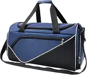 STARTIST Sports Gym Bag Travel Duffle Bag Handbag for Clothing Portable Shoulder Bag with Shoe Compartment for Fitness Camping Travel
