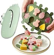 Silicone Popsicles Molds, 8 Cavities Silicone Yogurt Molds, with Sticks, Easy Release, Reusable Dessert Tool for Cheese Sticks Fruit Juice Favors