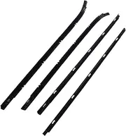 MAX COOL 4Pcs Window Seal Weatherstrip Window Moulding Trim Seal Belt Suitable for Hyundai I30 FD Hatch 07-12