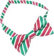[Minkissy] 1pc Saint Patrick's Day Bow Tie Party Decorative Accessory Photo Prop Lightweight Polyester