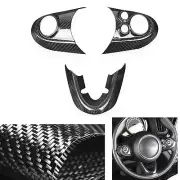Steering Wheel Cover For Mini Cooper JCW F54 F55 F56 F57 2014+ High profile (for: Mini)