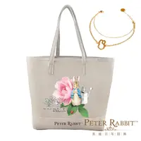 在飛比找生活市集優惠-【Peter Rabbit 比得兔】 比得兔肩背包+手鍊 (