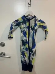 BONDS ZIP WONDERSUIT ART STUDIO BNWT SZ 1 (g54