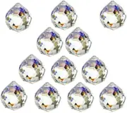 Crystal Ball Prism, Suncatcher Rainbow Pendants Maker, 30mm Clear Glass Crystal