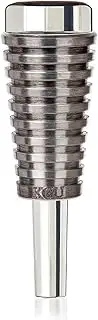 TRUMPET MOUTHPIECE BOOSTER KGUBrass. CUSTOM MADE RADIATOR TRUMPET BOOSTER KGU Brushed Silver Plated Color
