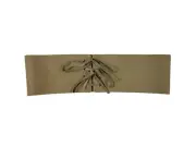 PRADA F/W 2016 RUNWAY Beige Suede Leather Corset Belt NWT