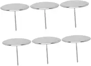 CIYODO Large Cake Flower Nails Icing Flower Nails for DIY Fondant Decorations