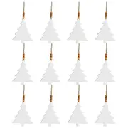 12x LVD Hanging Tree White M Decorative Sculpture Ornament Home/Lounge Decor