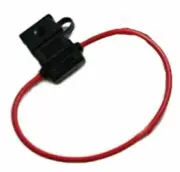 16 Gauge ATC ATO In-Line Fuse Holder Wire Copper 12V Blade Waterproof