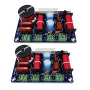 2PCS 3-Way 250W 850/5200Hz Frequency Divider DIY Speaker Circuit Treble9412